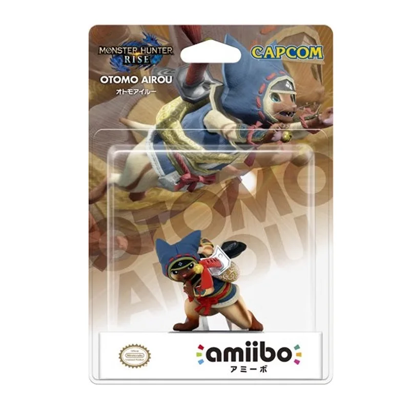 ARTSWIFT Amiibo - Monster Hunter Rise Series -Magnamalo Palamute Palico Original Figure Asian Version Region Free