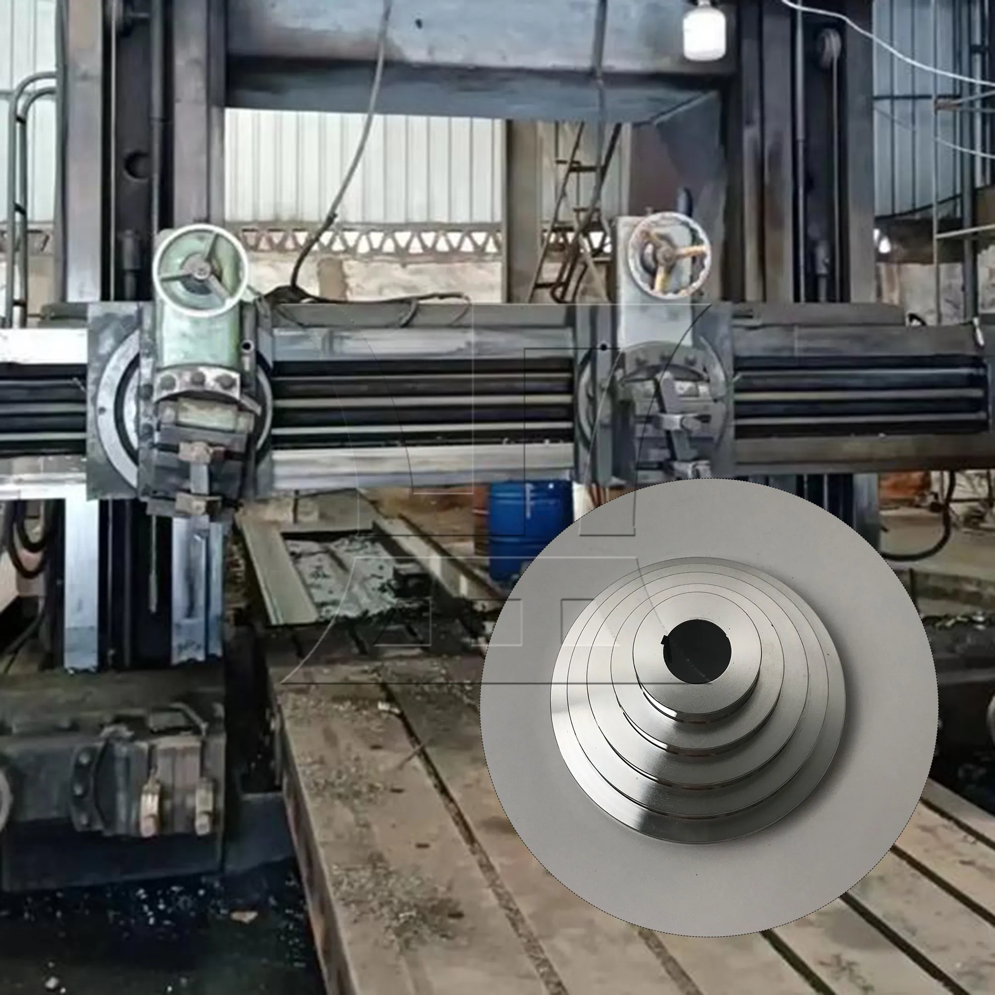 

BQLZR OD 54-150mm 5 Step Pagoda Pulley Timing Belt 28mm Bore for A Type V-Belt