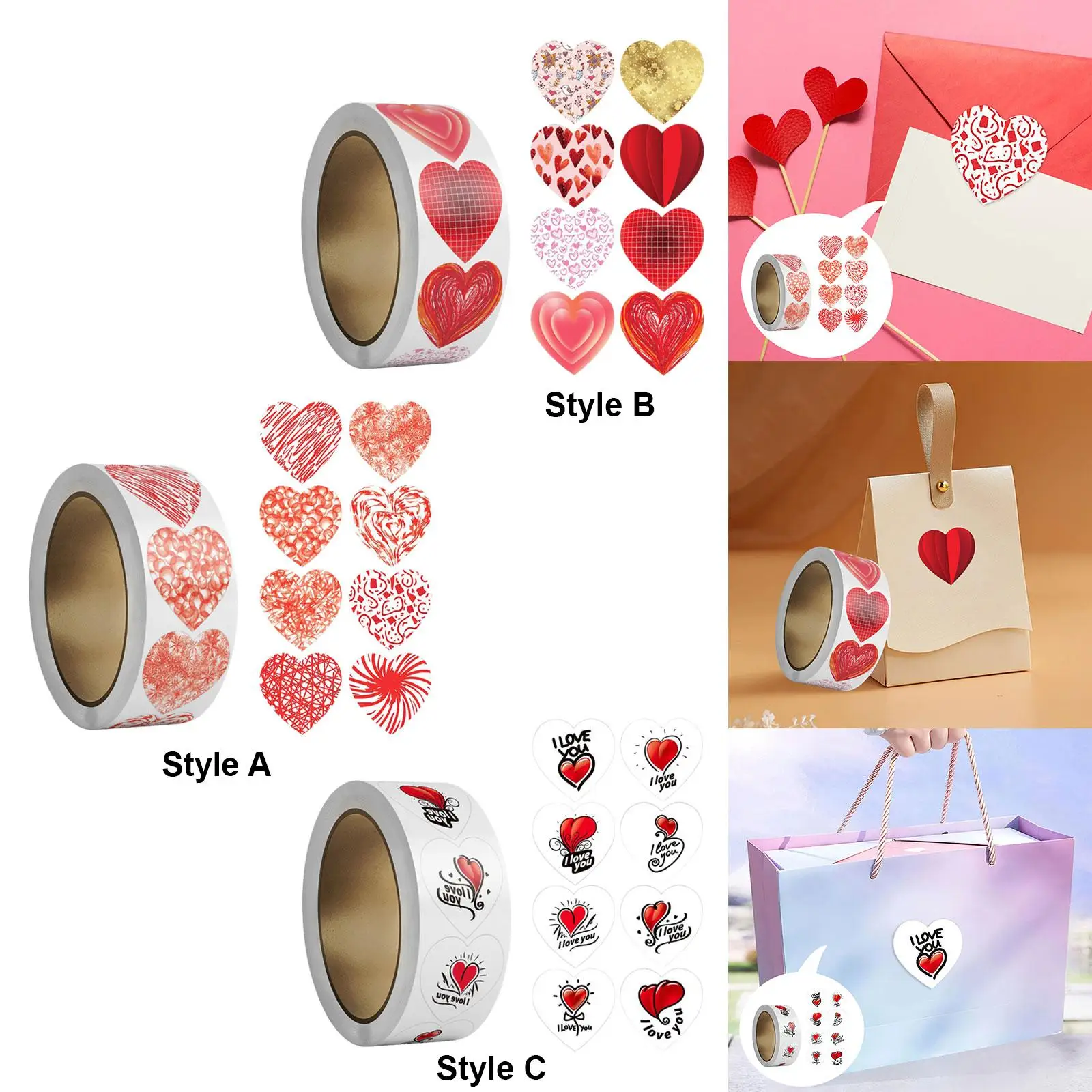 500x-наклейки-с-сердечками-уплотнительные-этикетки-1-дюйм-красочные-наклейки-на-день-Святого-Валентина-для-свадьбы-детского-душа-поделки-ручной-работы