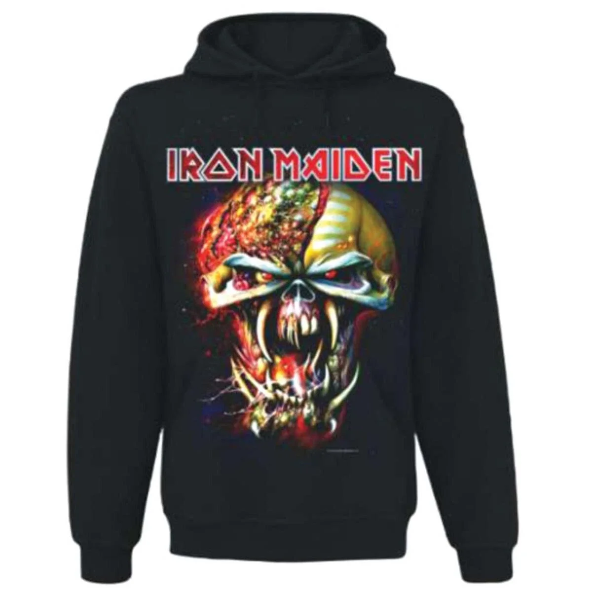 Iron Maiden The Final Frontier Grafische print Losse warme hoodies voor heren en dames Casual herfst en winter Luxe modetrend