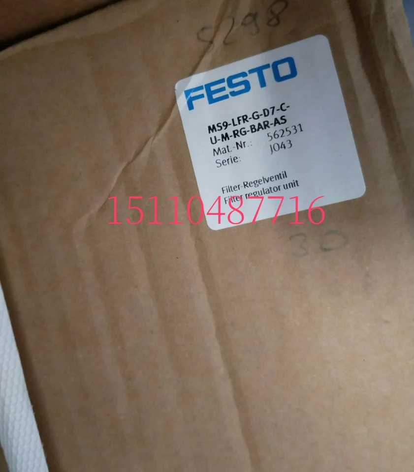 

Festo Festo562531ms9-lfr-g-D7-c-u-m-rg-bar-as Original Genuine Spot.