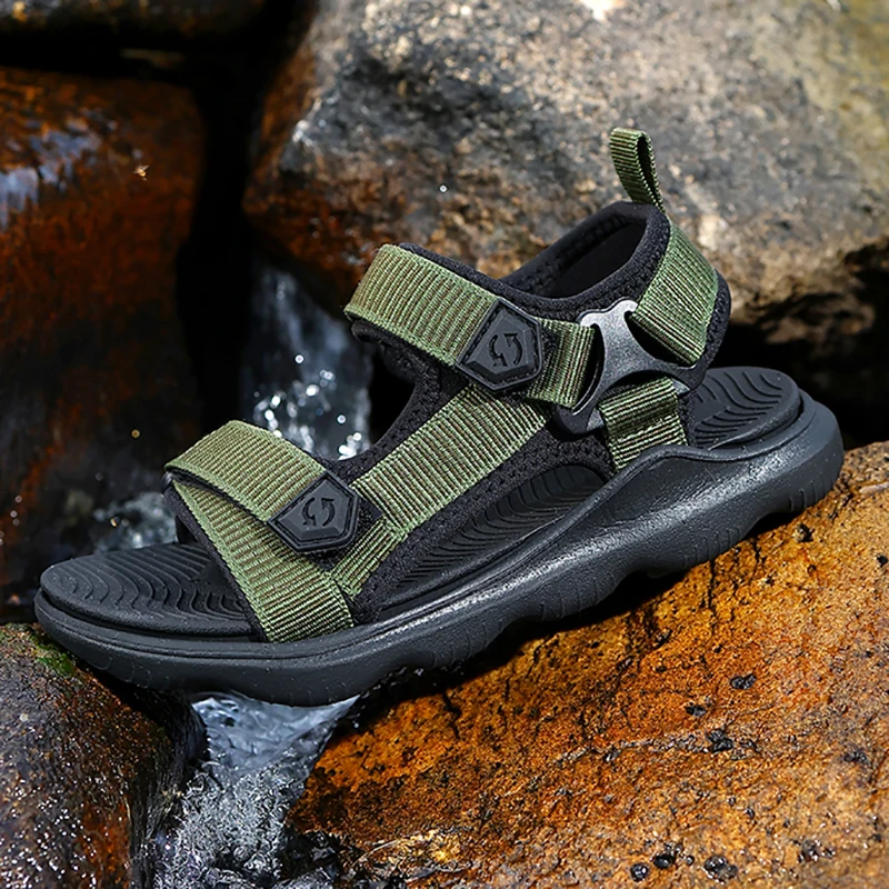 

Children's Summer Casual Breathable Sandals Open Toe Non-Slip Beach Shoes for Kids Boys Outdoor Sport Walking Size 30-40