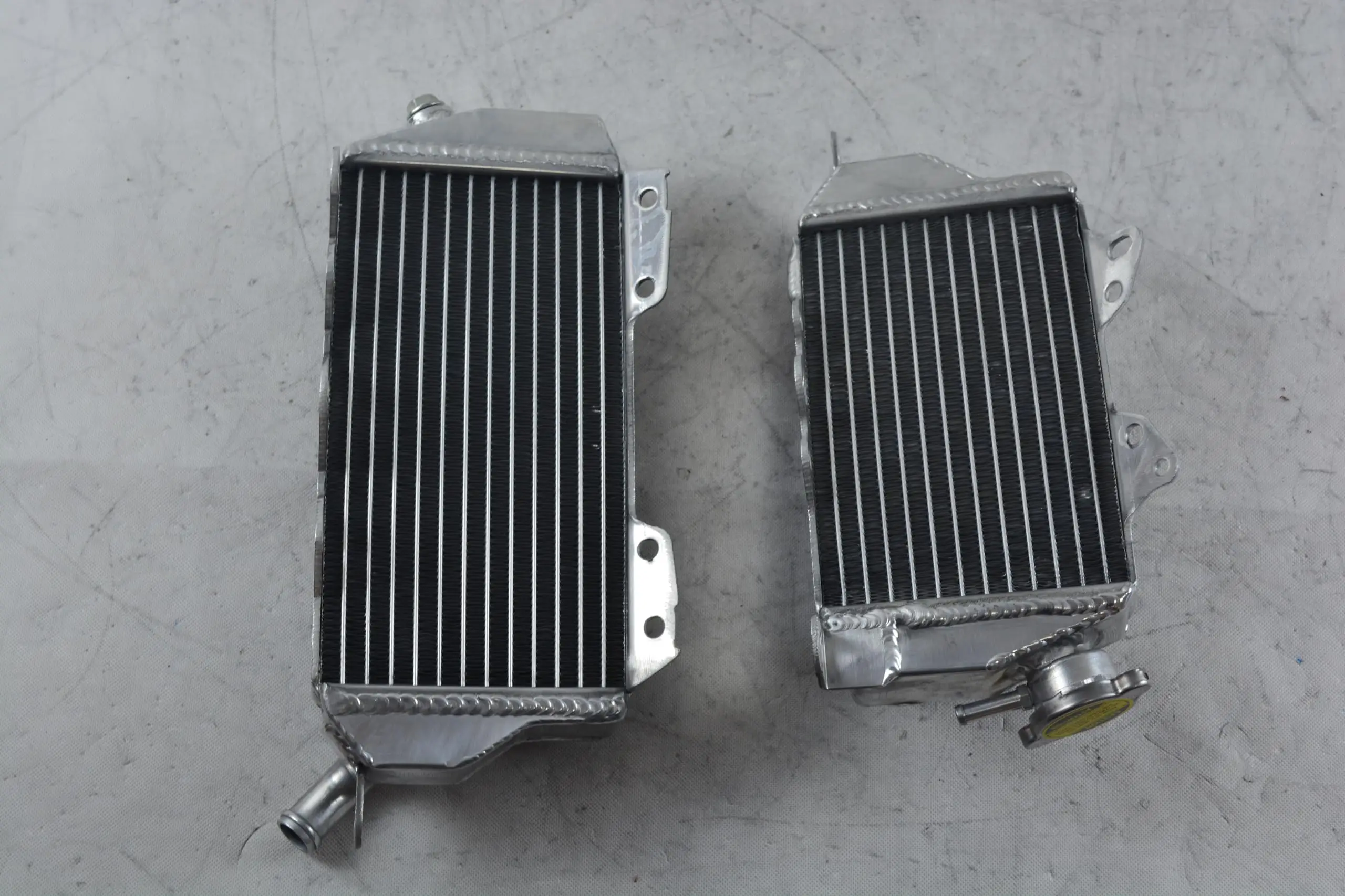 For 1993-1996 Kawasaki KLX650 KLX 650 Aluminum Radiator Cooler Cooling Coolant 1993 1994 1995 1996