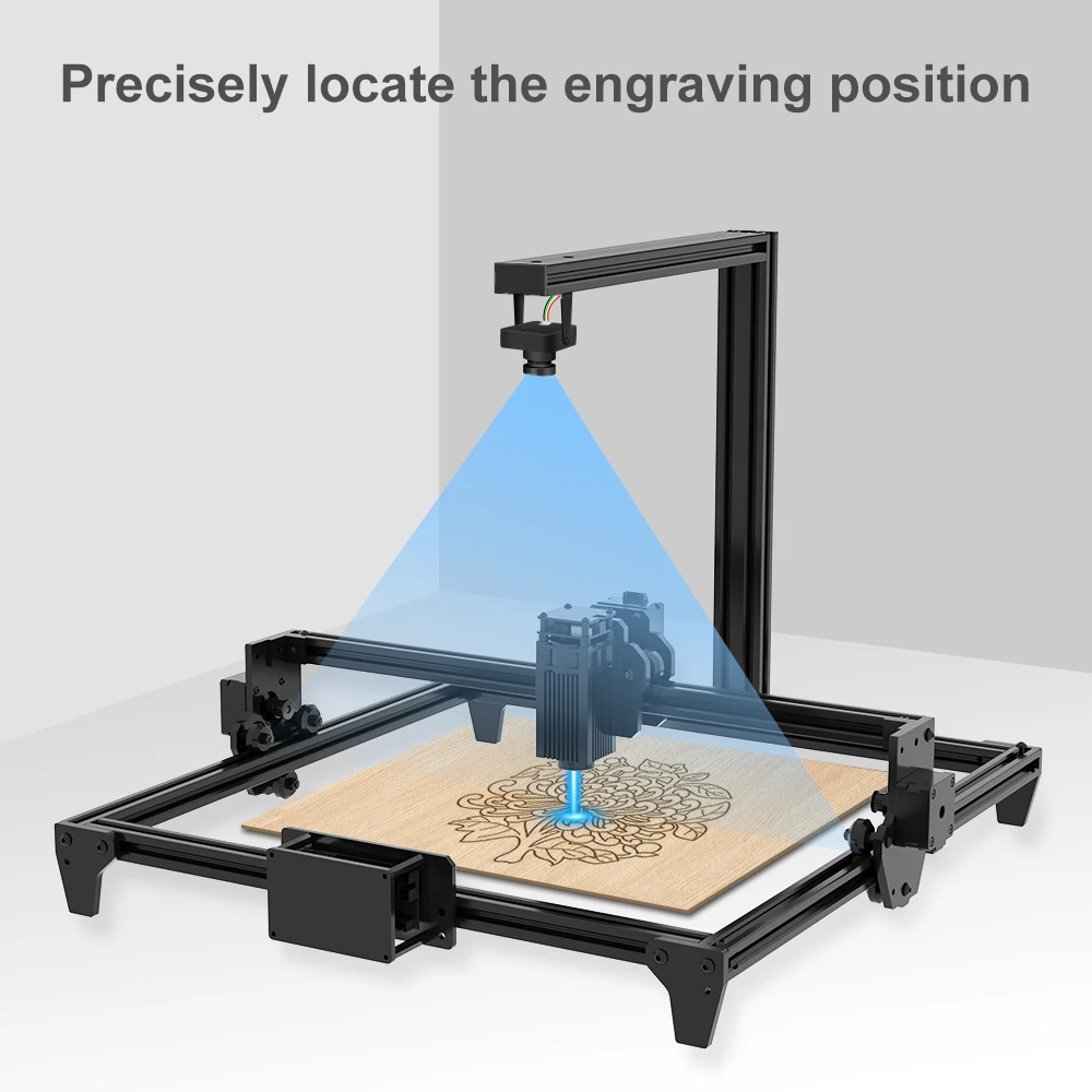 

TWOTREES 500W Camera for TTS-55Pro TTS-10Pro Laser Engraver Adjustable Definition for Precision and Batch Engraving CNC Tools