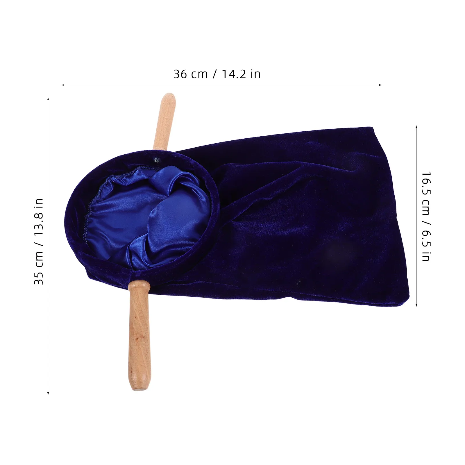 Church Offering Bag Red Thick Canvas Stable Wooden Handle Religious Collection Bag Church Donation Basket Large Offering Bags