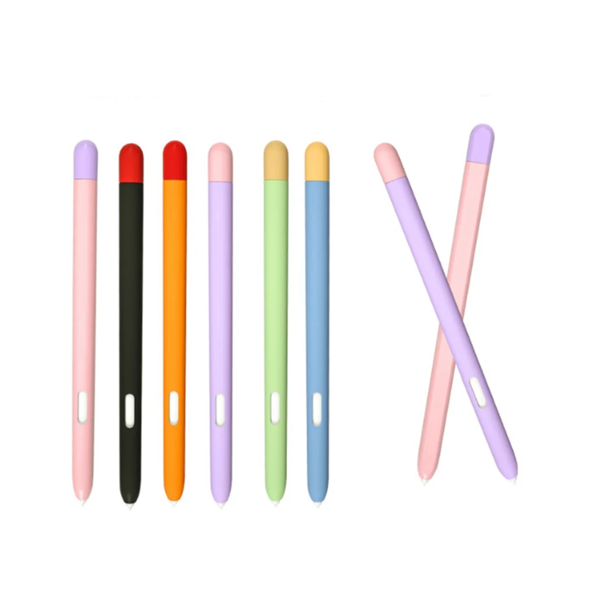 Funda protectora de silicona para tableta Samsung Galaxy Tab S7/S7Plus, funda de lápiz táctil, K