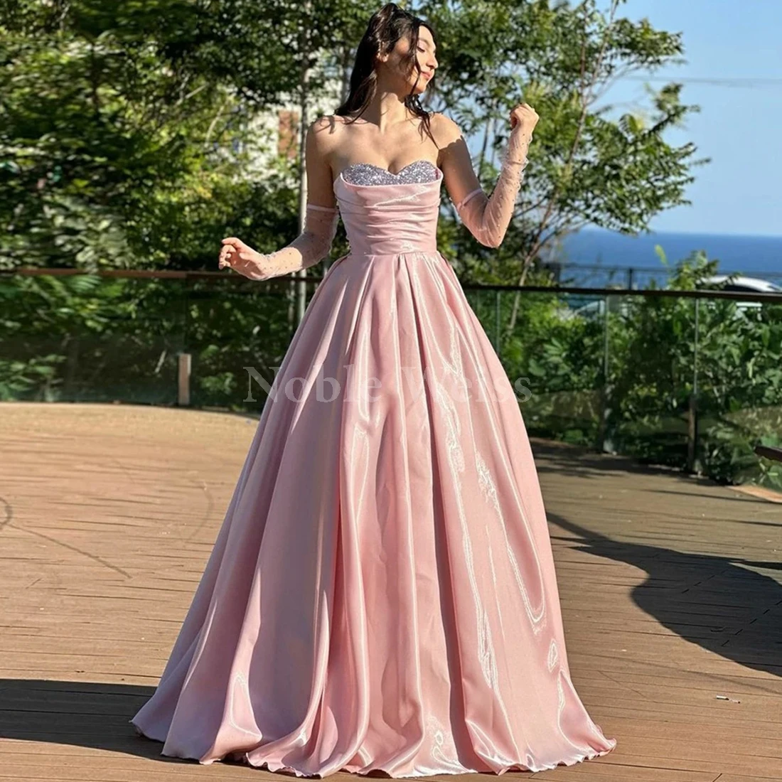 

Милое вечернее платье трапециевидной формы для официальных мероприятий, платья для выпускного вечера на заказ