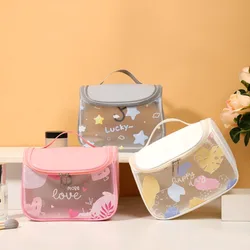 Borsa da viaggio per donna borsa per cosmetici borsa per il trucco borsa per Organizer da viaggio borsa per il lavaggio impermeabile custodie per cosmetici trasparenti