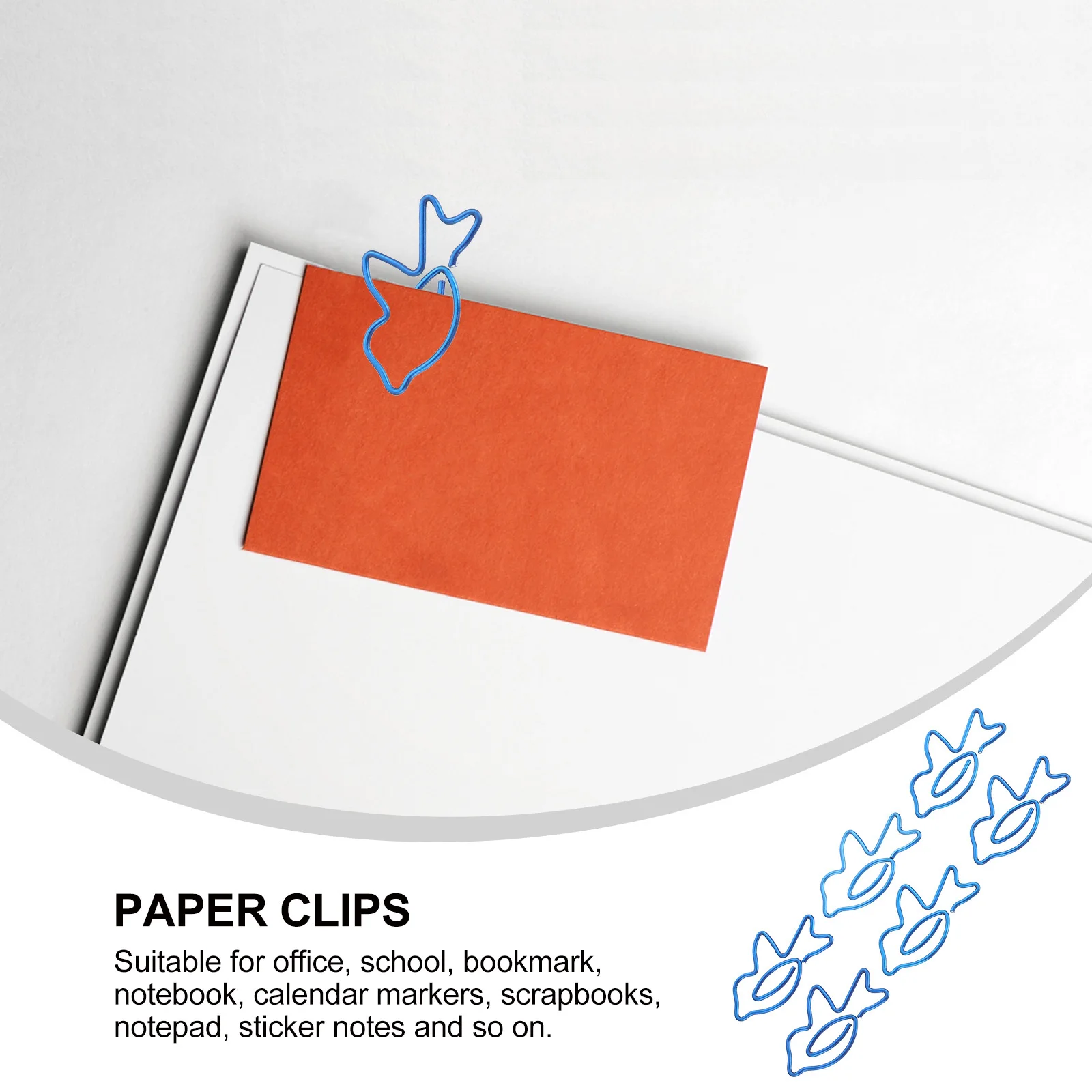 

30pcs Shaped Paper Clips Cute Cartoon Metal Binder Clips Strong Hold For Office Use Decorative Letter