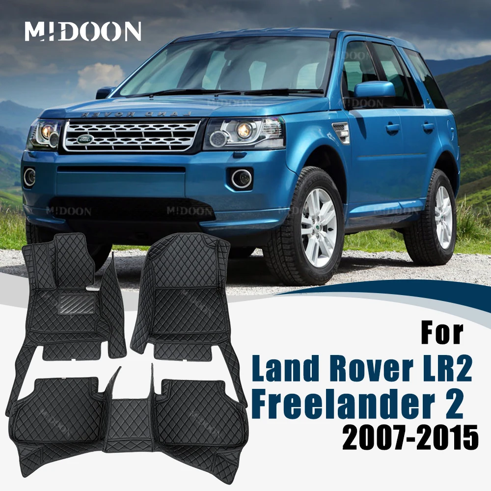 

For For Land Rover LR2 Freelander 2 L359 2007-2015 Custom Car Floor Mats Auto Carpet Cover Interior Accessories Protective Pad