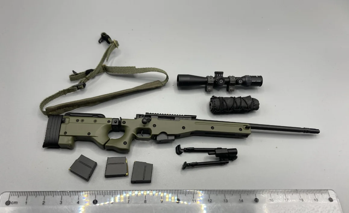 1/6 Scale Soldier SA58 Rifle Model for 12'' ES 26047