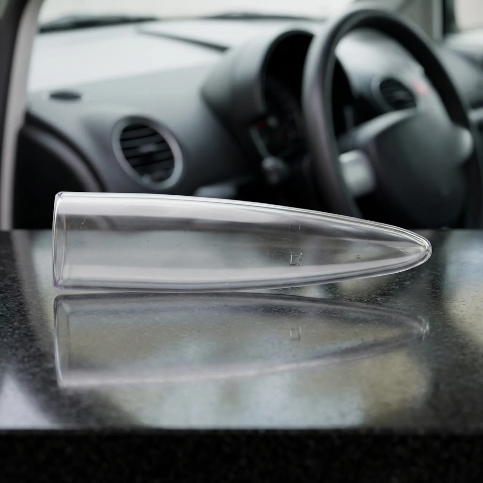 Plastic Car Vase for Beetle 1998-2011 Transparent Style Designed to Enhance the Look and Feel of Your Vehicle Interior