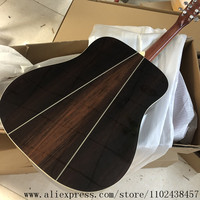Custom Acoustic Guitar with Solid Spruce Top, Rosewood Fingerboard, Side and Back, High Quality, D35, 41