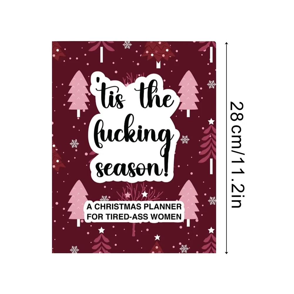 ABRT-Christmas To Do List Fun To-Do Gift List Planner For Your Purse, Handbag, Desk, Backpack, School, Home Or Work