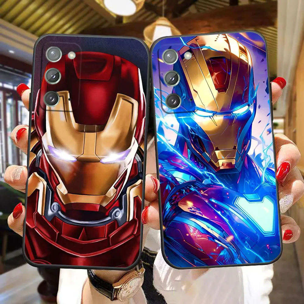 

Marvel Iron Man Case For Samsung Galaxy NOTE 20 10 9 8 ULTRA LITE A14 A11 10 A10S A10E A9 A04 A04E A03 A03S A02 A02S Case Cover