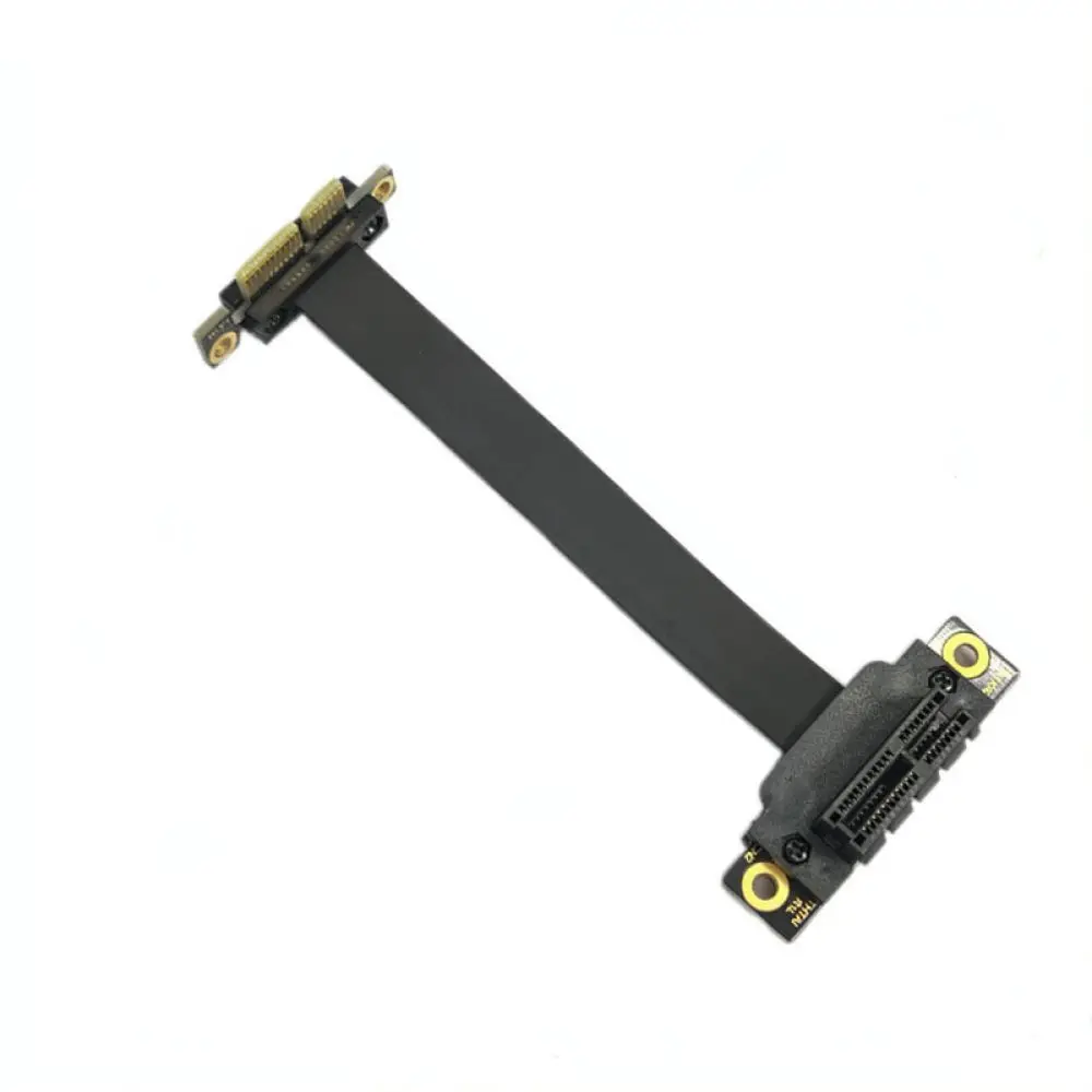 For For THTAI PCIe 1X Riser Adapter Extension Cable 3.0 High Speed Cord Flexible Design For Server Workstation Expansion Cards
