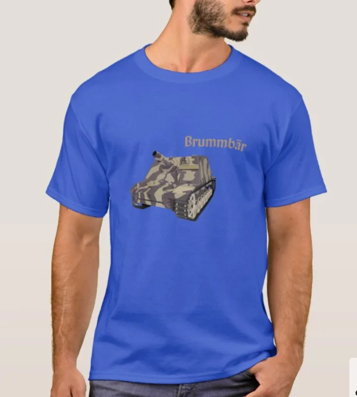 Wehrmacht Sturmpanzer German Armoured Infantry Support Gun T-Shirt 100% Cotton O-Neck Summer Short Sleeve Casual Mens T-shirt