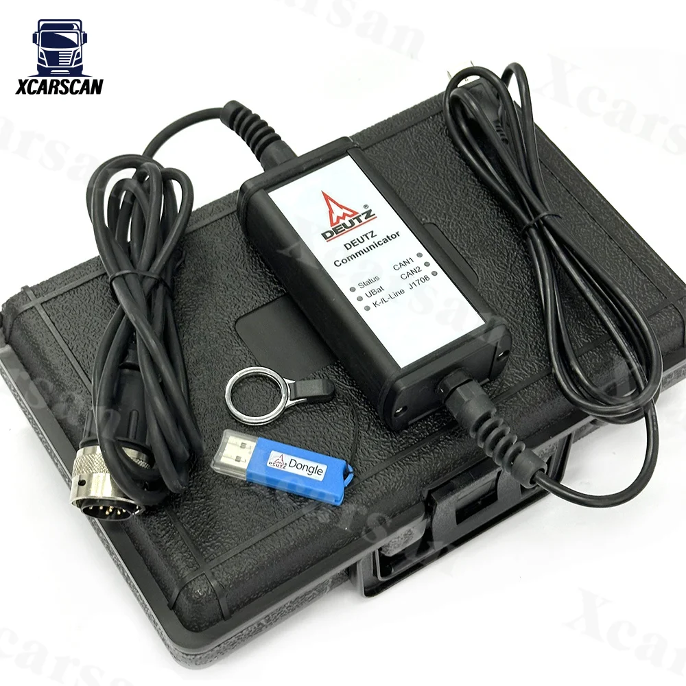 CF19 Laptop For Deutz 4.0 + USB Dongle 2023 software EMR 6 engine serdia2010 communicator Truck deutz diagnostic tool