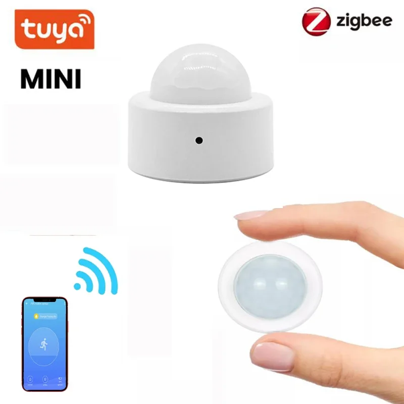 ZigBee Smart Human Body Infrared Detector PIR Motion Sensor Automation Mini Security with Tuya Smart Life Ewelink Gateway Hub