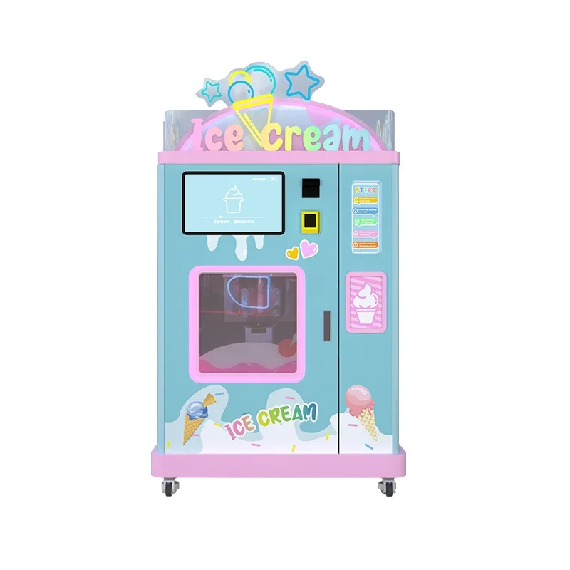 fully automatic ice cream vending machine for business