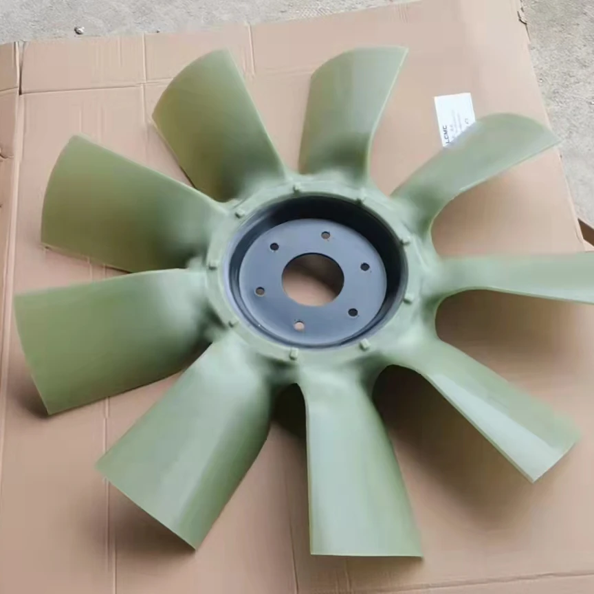 VOE11110731Engine Fan D7E Ec240 EC290 Doosan Excavator Parts Motor Cooling Fan Blade