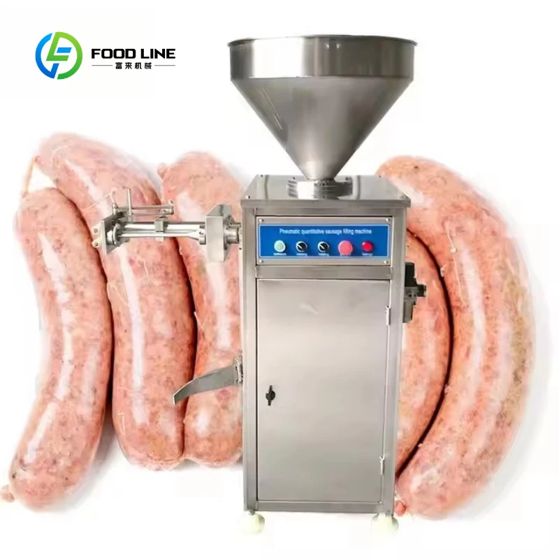 Automatic Industrial Sausage Making Machine Sausage Stuffer With Twisting Function Sausage Making Machine