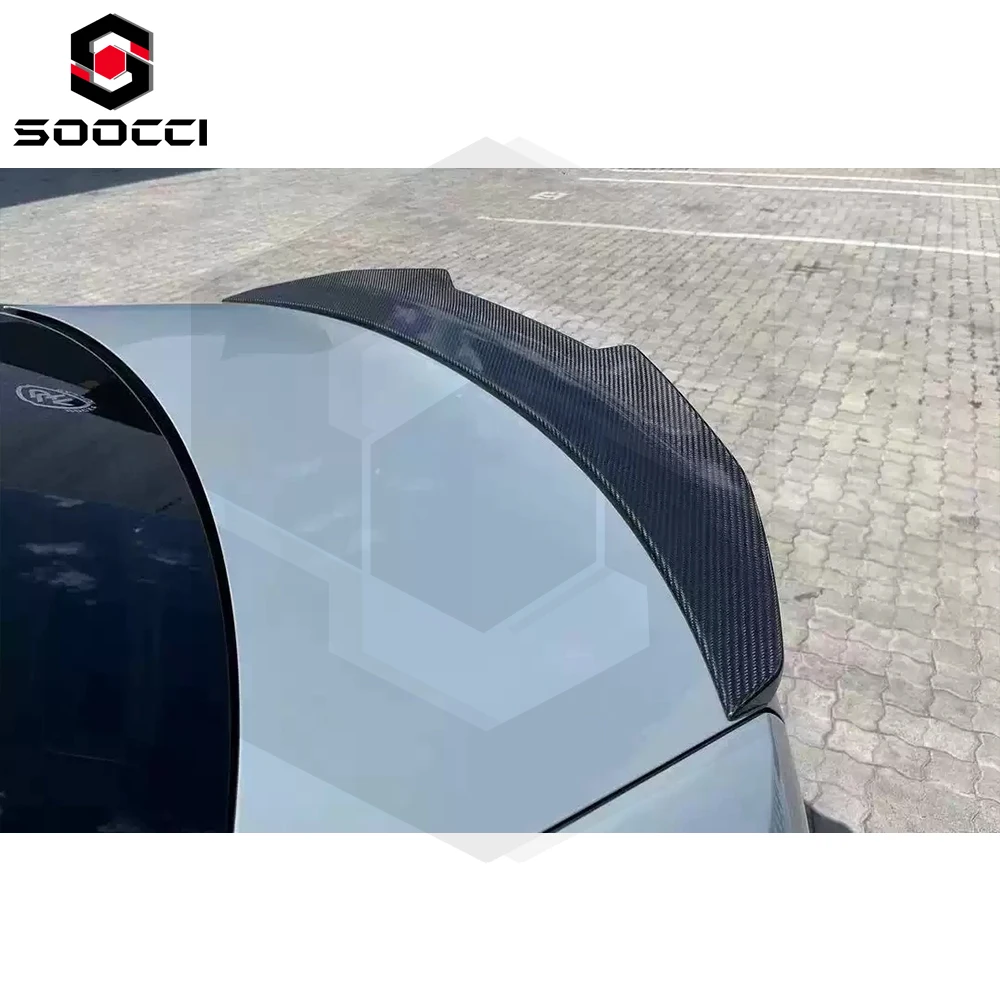 Dry Carbon Fiber  PSM Style Rear Wing for G80 G82 G20 G22 M3 M4 3 Series 4 Series Spoiler Ducktail Rear Lip Trunk Tail Wing