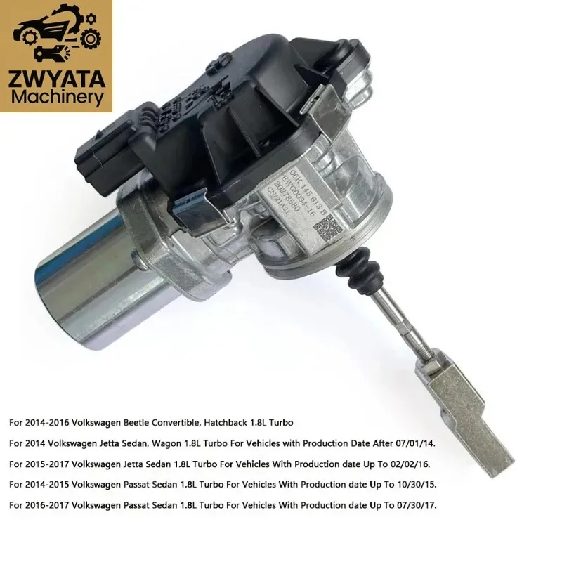 

Turbocharger Wastegate Actuator 06K145613B 06K145613C 06K145701G For VW Beetle Passat Jetta Sedan 1.8L Turbo 2014 2015 2016 2017