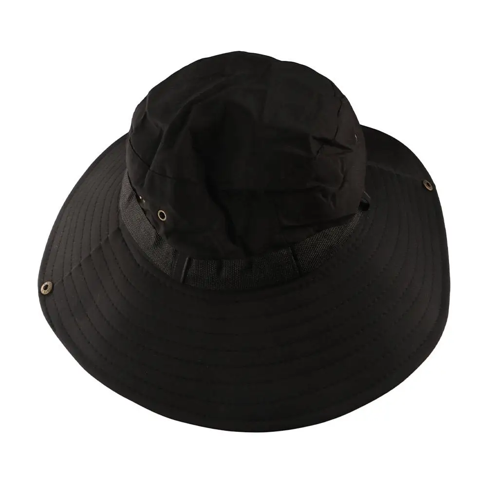 Women Garden Wide Brim Neck Flap Cover Hiking Cap Sun Hat Bucket Hat