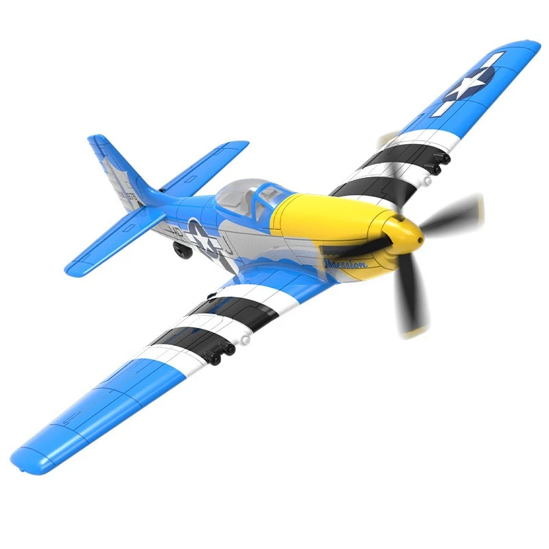

P51D remote control aircraft electric four-way fixed-wing model aircraft foam remote control aircraft