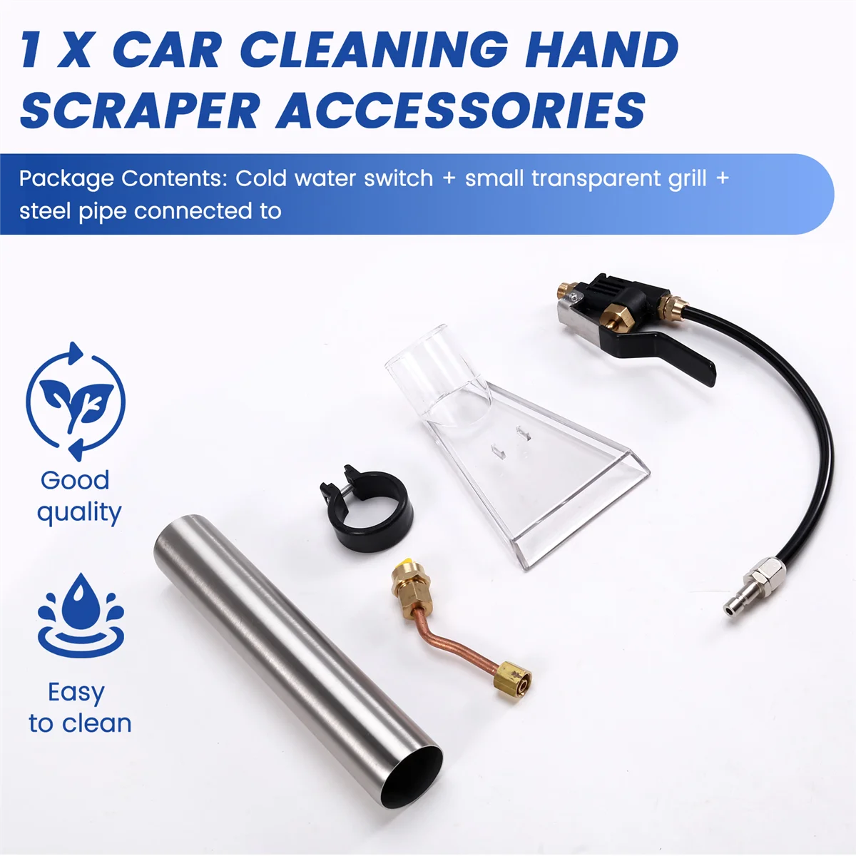 Upholstery Carpet Cleaning Extractor Vacuum Cleaner Wash Nozzle Steam Cleaner Parts Furniture Car Cleaning Hand Tool