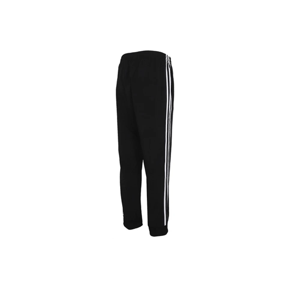 Original Adidas 3 Stripes Black Unisex Men Women Classic Casual Sport Straight-leg Trousers Sweatpants GK8980