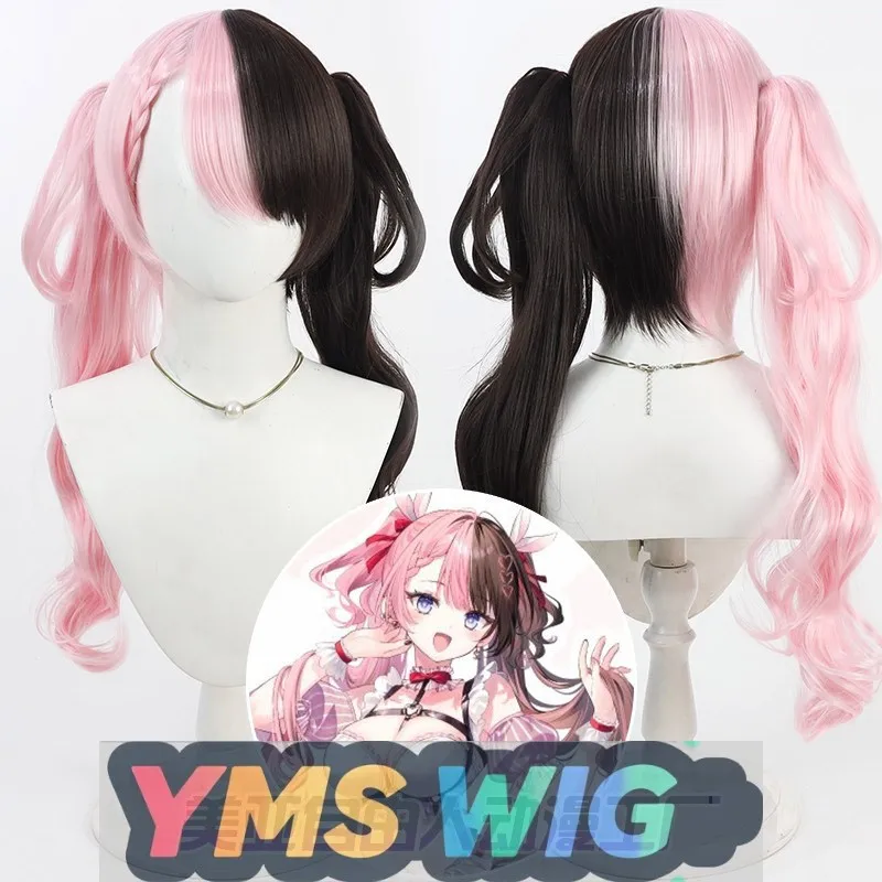

[YMS WIG] Виртуальный YouTube Live Streaming Host Tachibano Cos Wig Кожа головы Двойной цвет соответствия и разделенный хвост