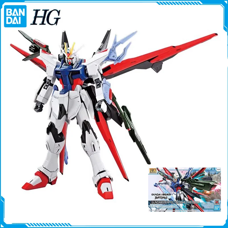 

In Stock Bandai HG 1/144 GUNDAM BREAKER BATTLOUGE PERFECT STRIKE FREEDOM Original Anime Figure Model Action Figures Collection