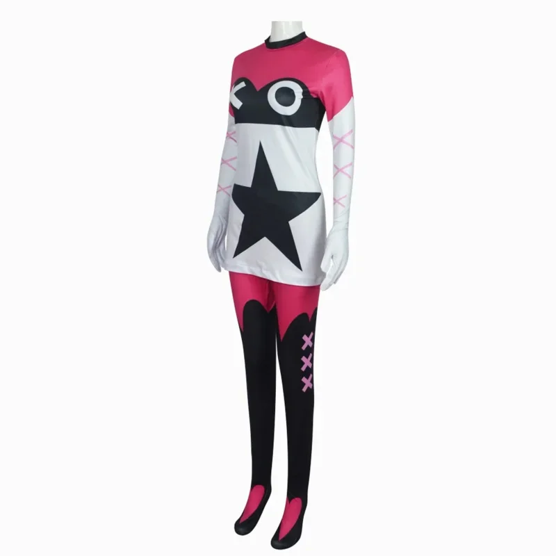 Verosika Mayday Cosplay Kostüm Pyjama Set Cosplay Hazbin Uniform Anzug Halloween Karneval Weihnachts kleid