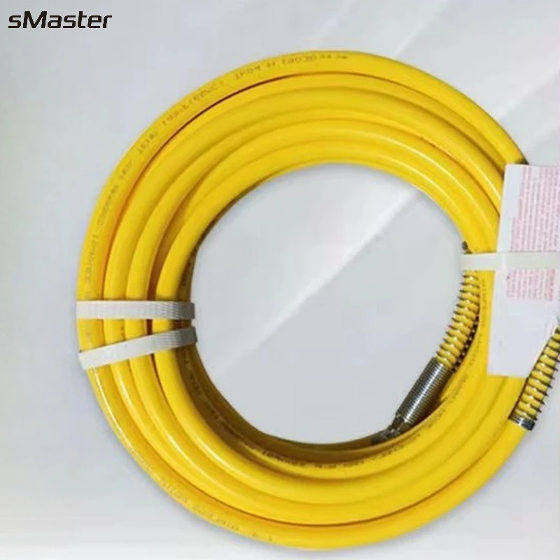 

sMaster 1/4" High pressure hose BSP 260bar 26mpa 3800psi paint sprayer hose sprayer Airless paint sprayer part 10m//15m/20m/30M