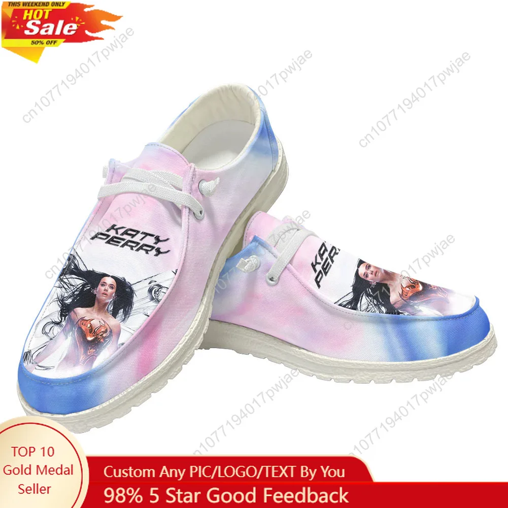 

Katy Perry Singer Casual Shoes Mens Womans Flat Shoe Breathable Outdoor Lightweight High quality Flat Casual Shoes