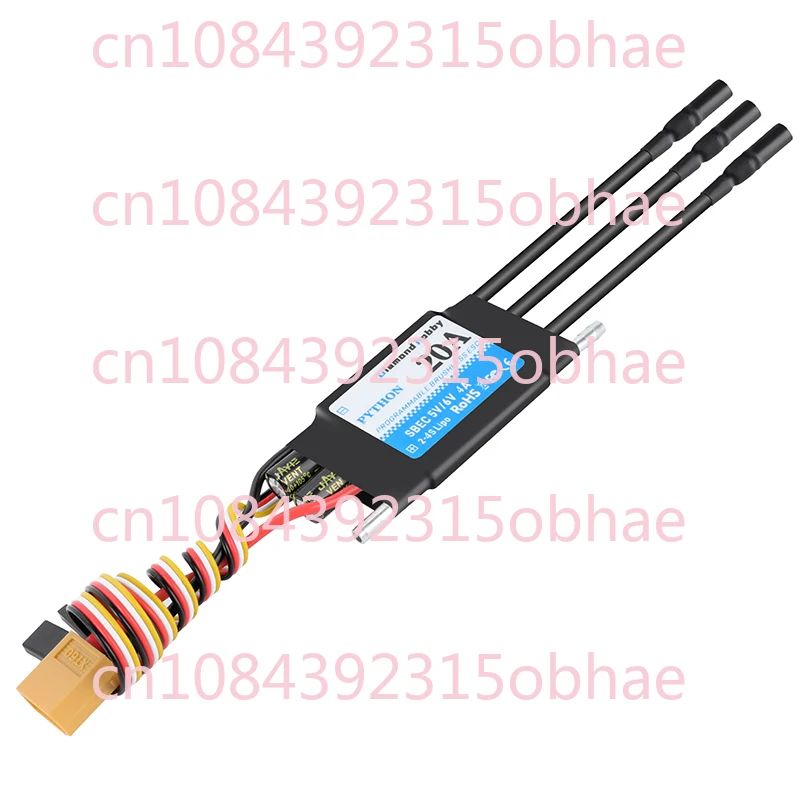 Electronic Speed Controller 20A40A60A80A100A Water-cooled Bidirectional Waterproof