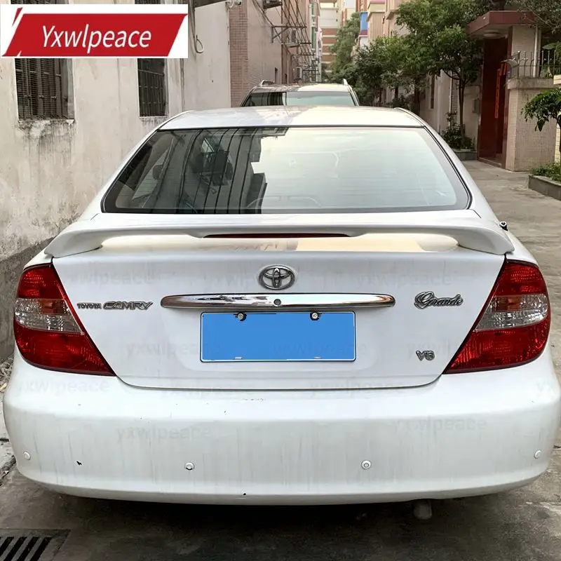 

For Toyota Camry 2003 2004 2005 High Quality ABS Material Primer Color Rear Trunk Spoiler Car Tail Wing Decoration