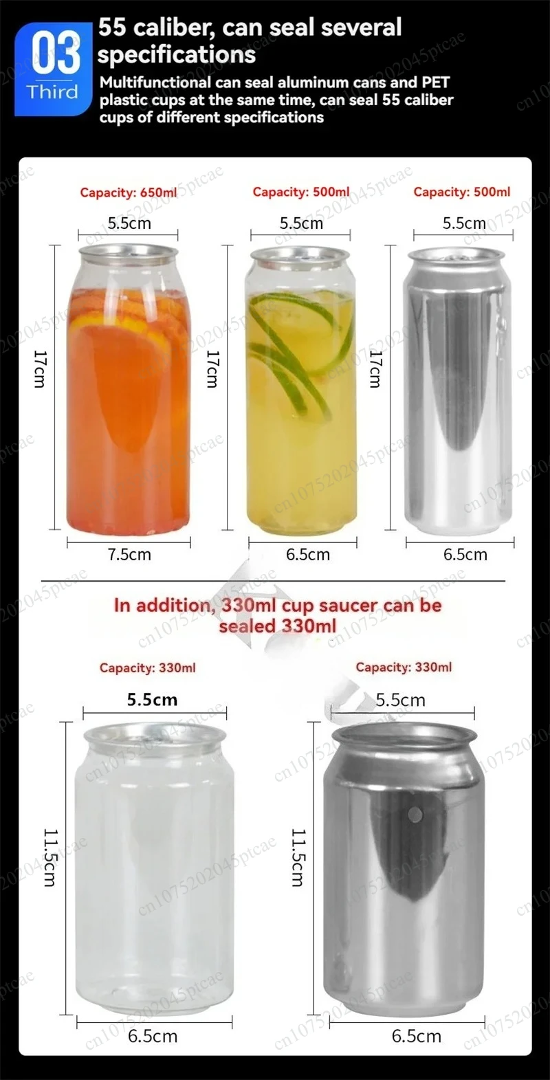 220V 110V Full Automatic Intelligent Aluminum Can Sealing Machine PET Bottle Can Filler Seamer Beer Can Sealer For Food Beverage