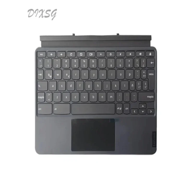 Imagem -04 - Original para Ct-x636f Ideapad Duet Chromebook 10.1 Tablet Apoio para as Mãos Teclado Eua ue Suporte So28c70684 Novo