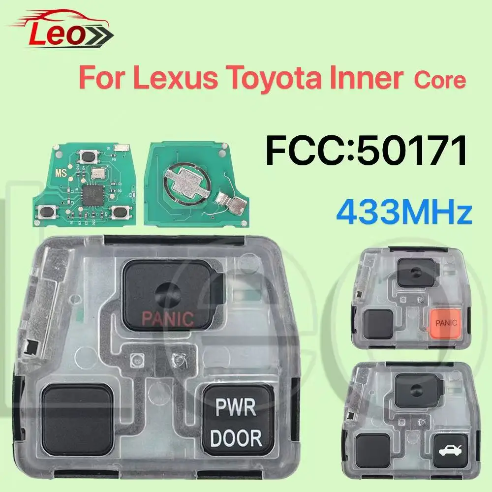 

Leo FCC: 50171 433 МГц автомобильный дистанционный ключ для Toyota Land Cruiser Prado RAV4 Kluger Previa FJ Cruiser Tarago Lexus