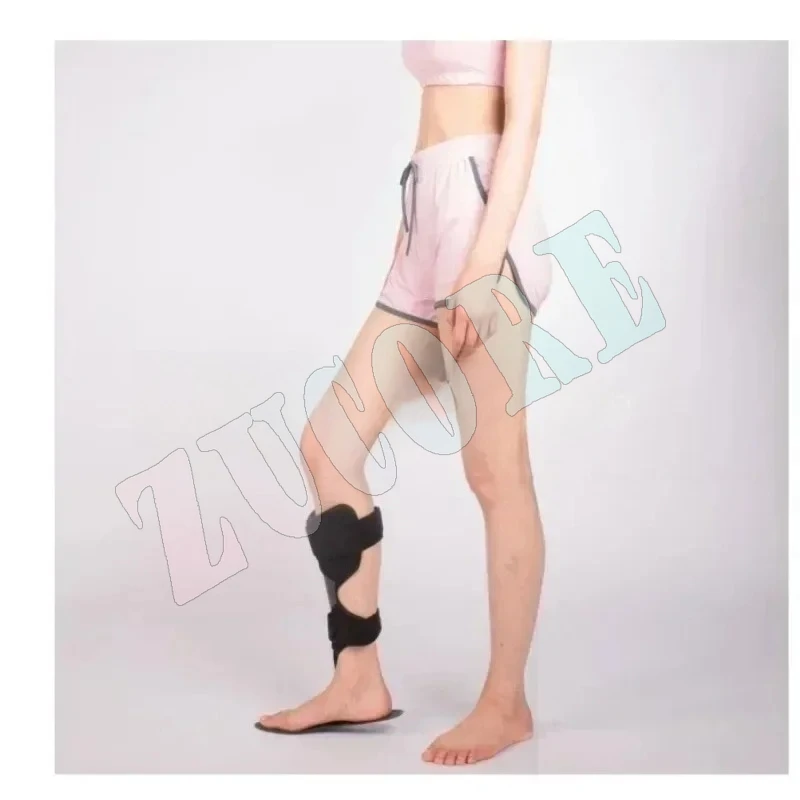 Ortesis de fijación de aluminio para hombre y mujer, órtesis de tobillo y pie de fibra de carbono, soporte AFO para caída de pie, accidente cerebrovascular, disponible