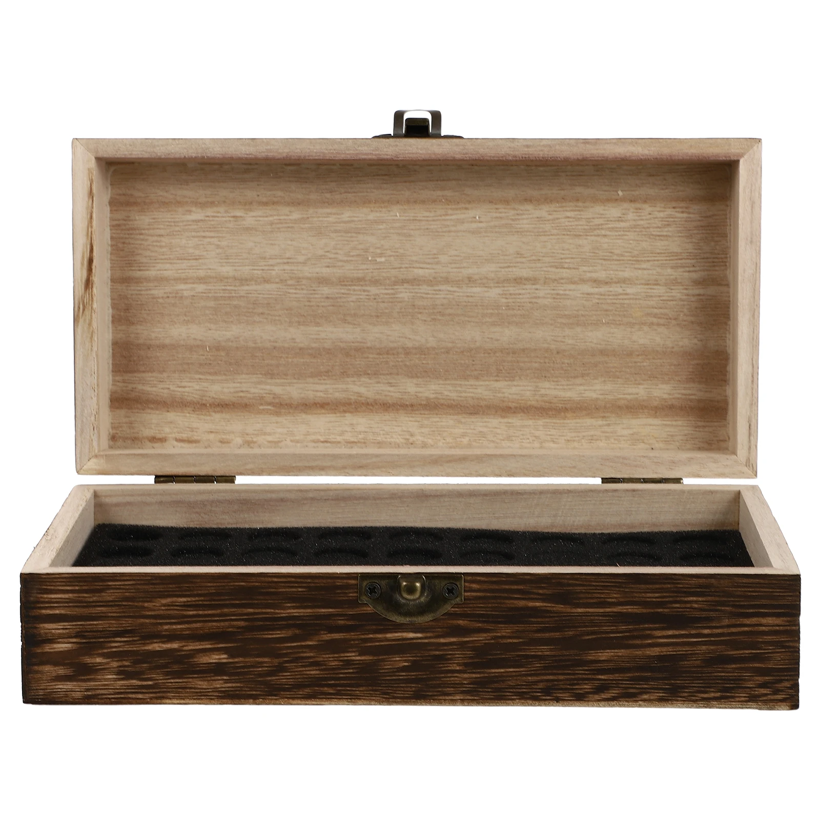 

1pc Essential Oil Storage Box Wooden Bottle Organizer Display Stand For Bottles Perfume Desktop Case Durable Natural Wood Long
