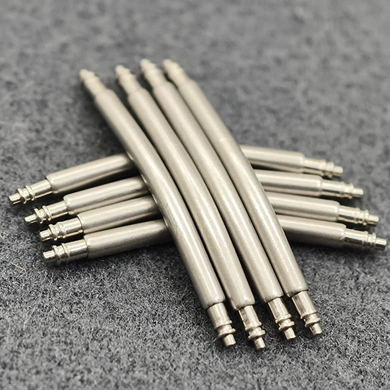 Curved Spring Bar 10PCS Dia1.5mm 1.8mm Watch Strap Link Pins Fits Width 16mm-24mm Watch Band Bracelet Stainless Steel Link Pins