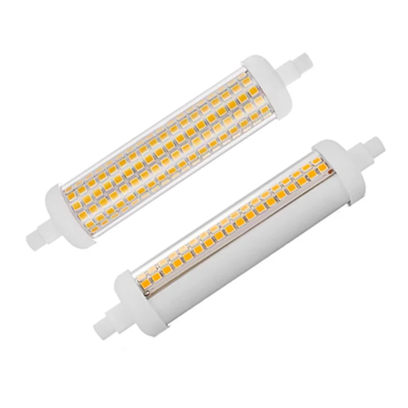 20w R7S LED Bulb Ceramic R7S LED Tube 3000K 4000K 6000K 220V 110V 118mm Replace 200w Halogen Lamp Floodlight