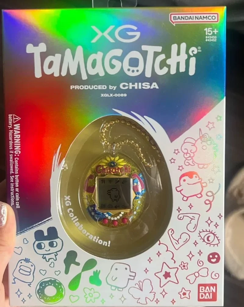 

New Bandai Genuine Tamagotchi Yuanzu Machine Pendant Electronic Pets Classic Childhood Memories Game Toys