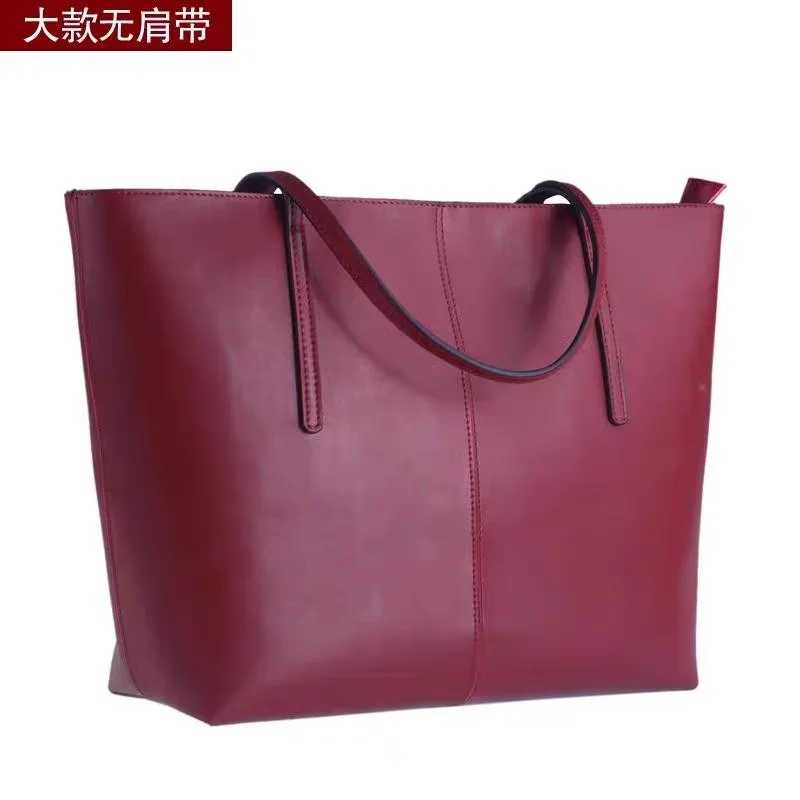 

Bags for Women 2026 New Large-Capacity Women's Bag Fashionable Briefcase Large Bag Genuine Leather Work Commuter Handbag Crossbody Tote Bag