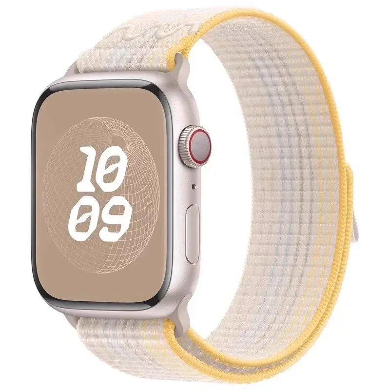 Nylon-Schlaufenarmband für Apple Watch Ultra 3 49 mm Armband iWatch 11 10 9 8 7 6 5 4 se Sport NEUES Design 42-46 mm 45 mm 44 mm 41 mm Band