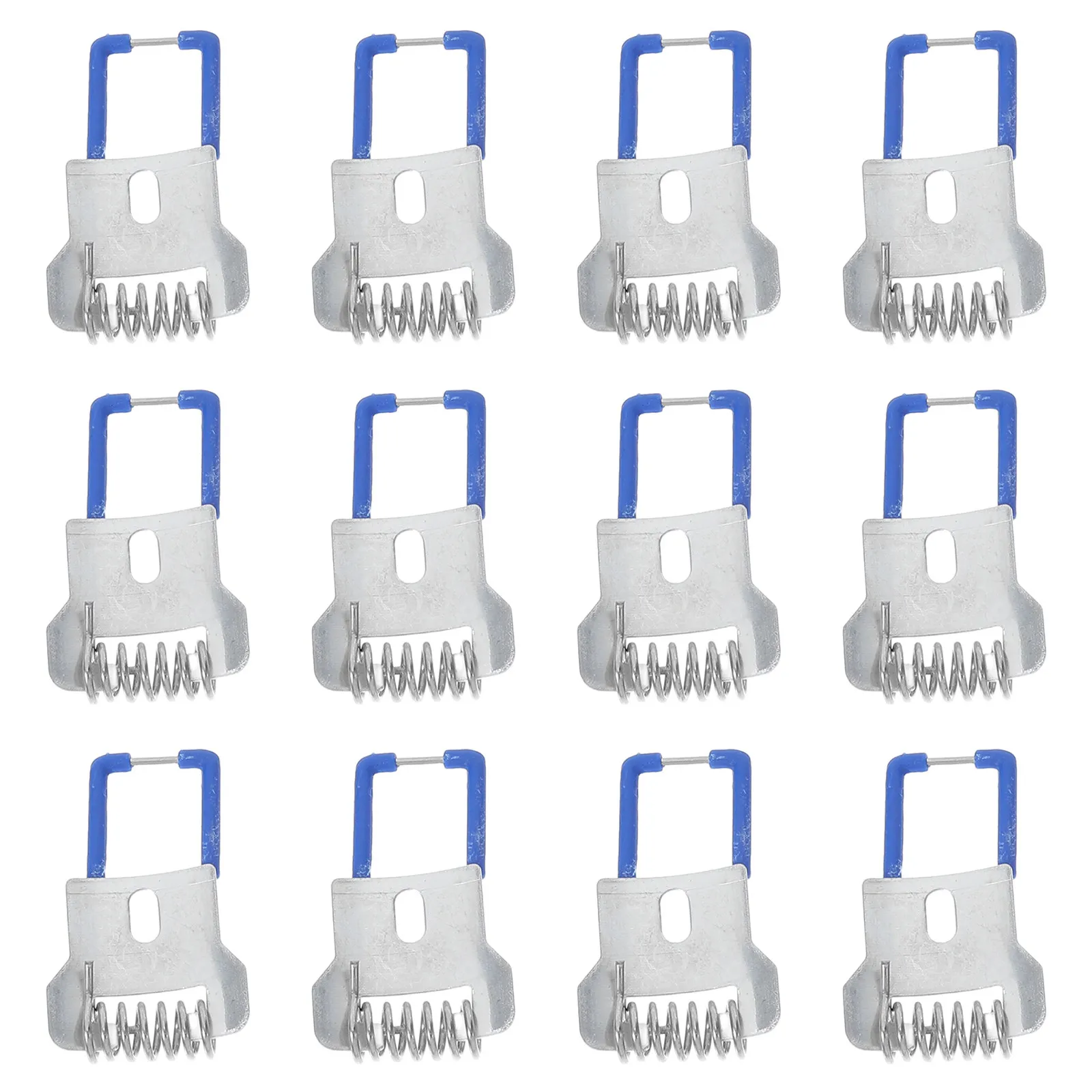 12Pcs Metal Recessed Ceiling Light Spring Clips Holder For Recessed Light Replacement Electrician Downlight Retention